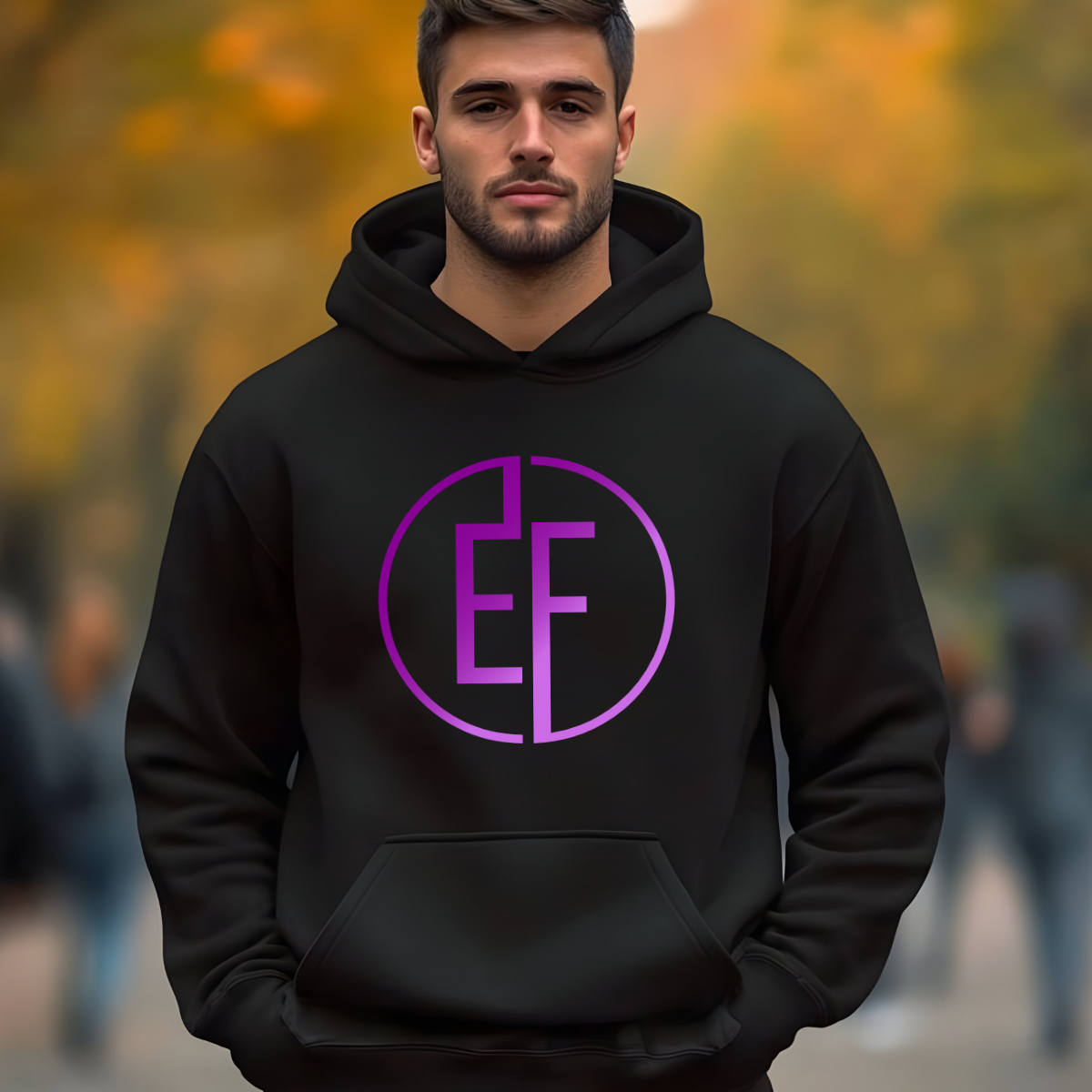 Unisex Hoodie "Enrico Filieri" Special Edition Viola - LIMITIERT