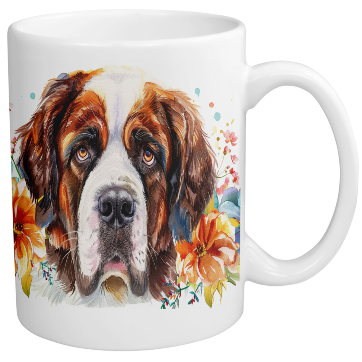 Bernhadiner Hund Tasse