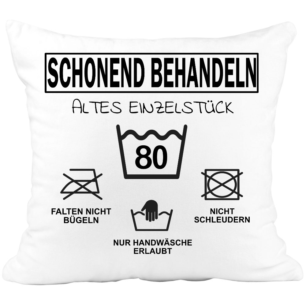 Kissen mit Wunsch Jahreszahl - Altes Einzelstück
