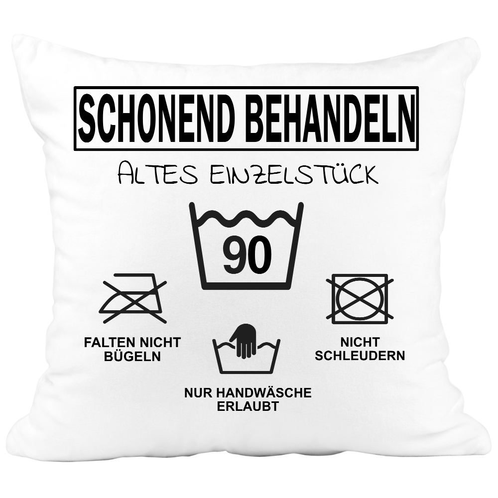 Kissen mit Wunsch Jahreszahl - Altes Einzelstück