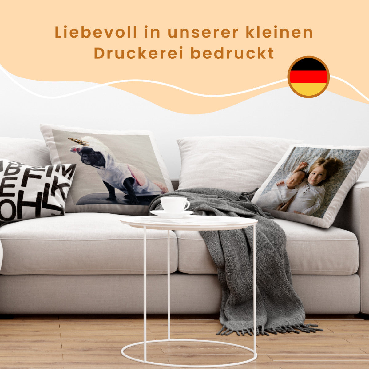 Weltbester Bruder Kissen Geschenk