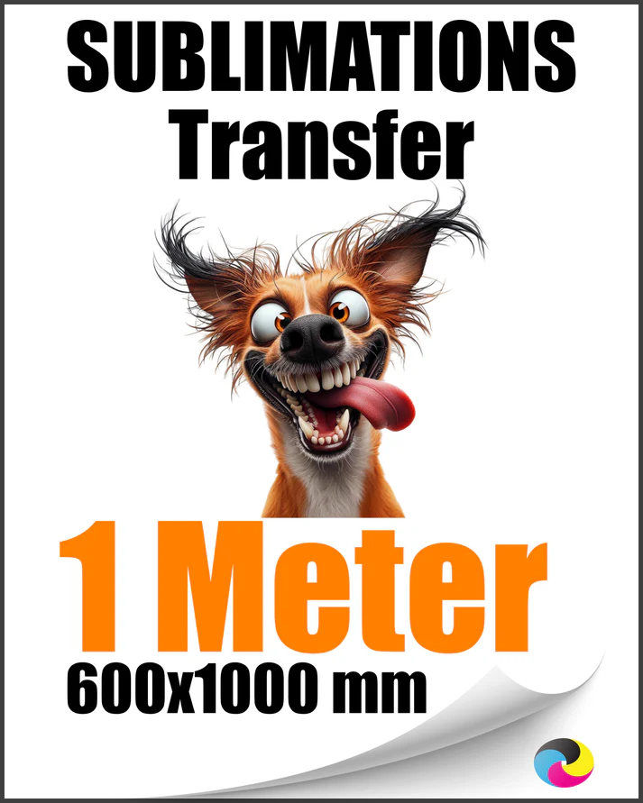 Sublimation Transfer Meterware 600 mm x 1000 mm