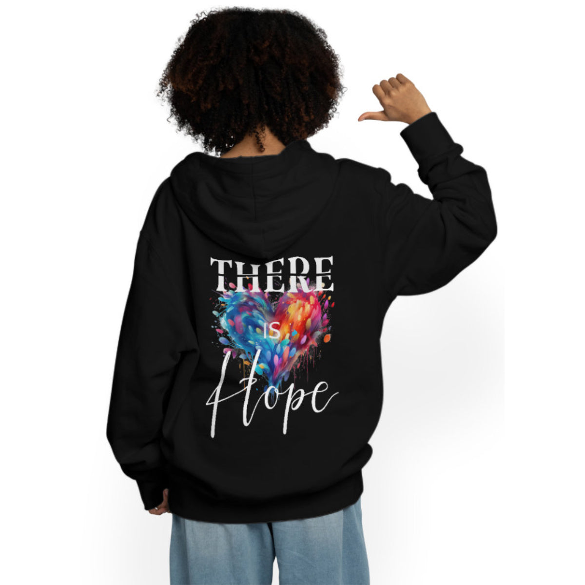 Frauen Kapuzenpulli There is Hope