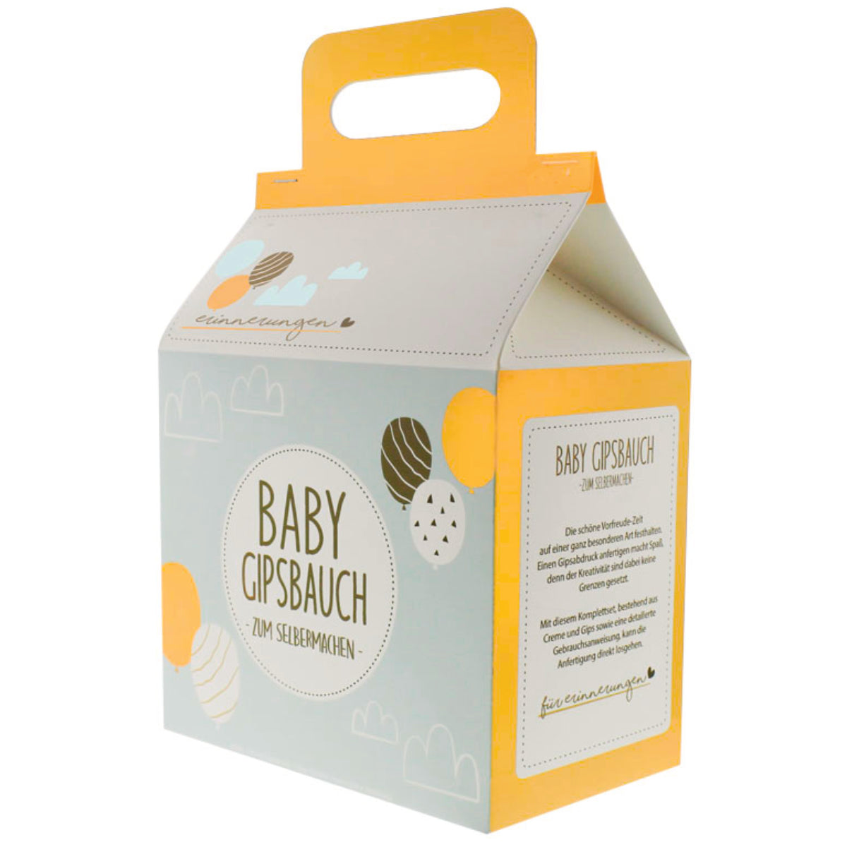 Baby Gipsbauch Abdruck