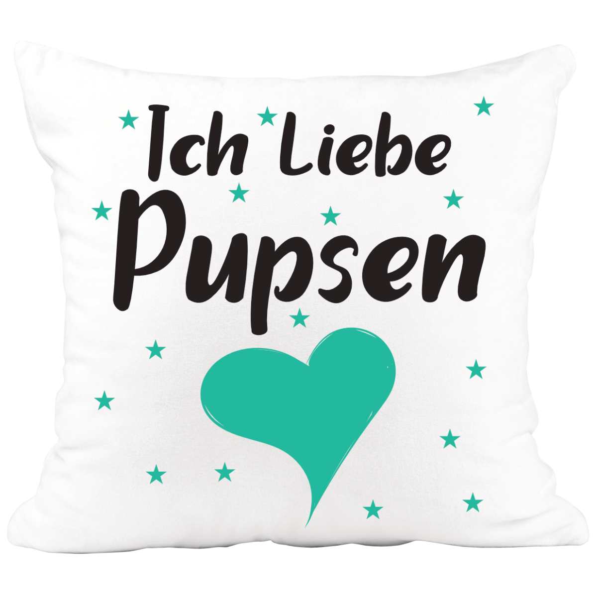 Lustiges Kissen - Ich liebe Pupsen