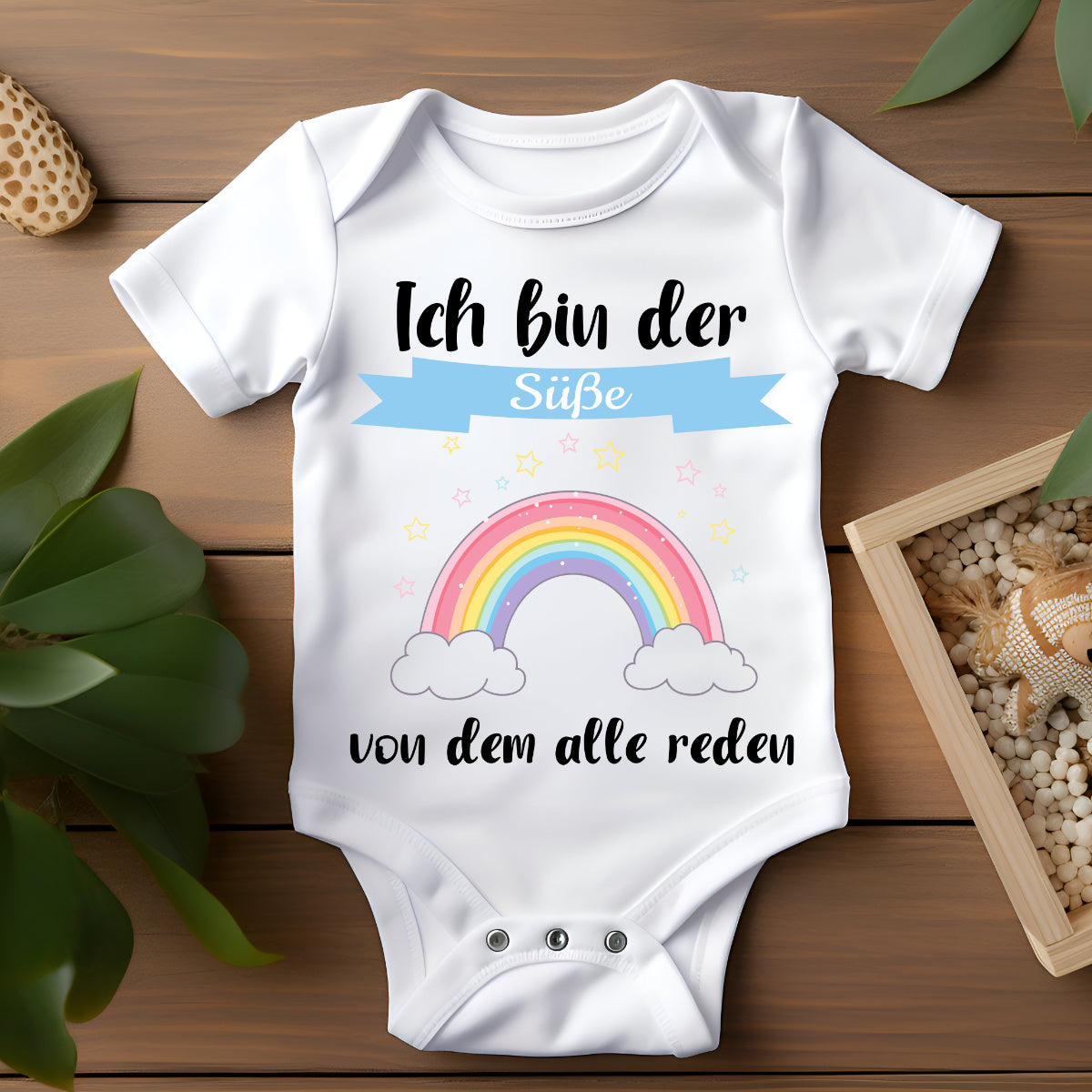 baby Body mit süßem Spruch