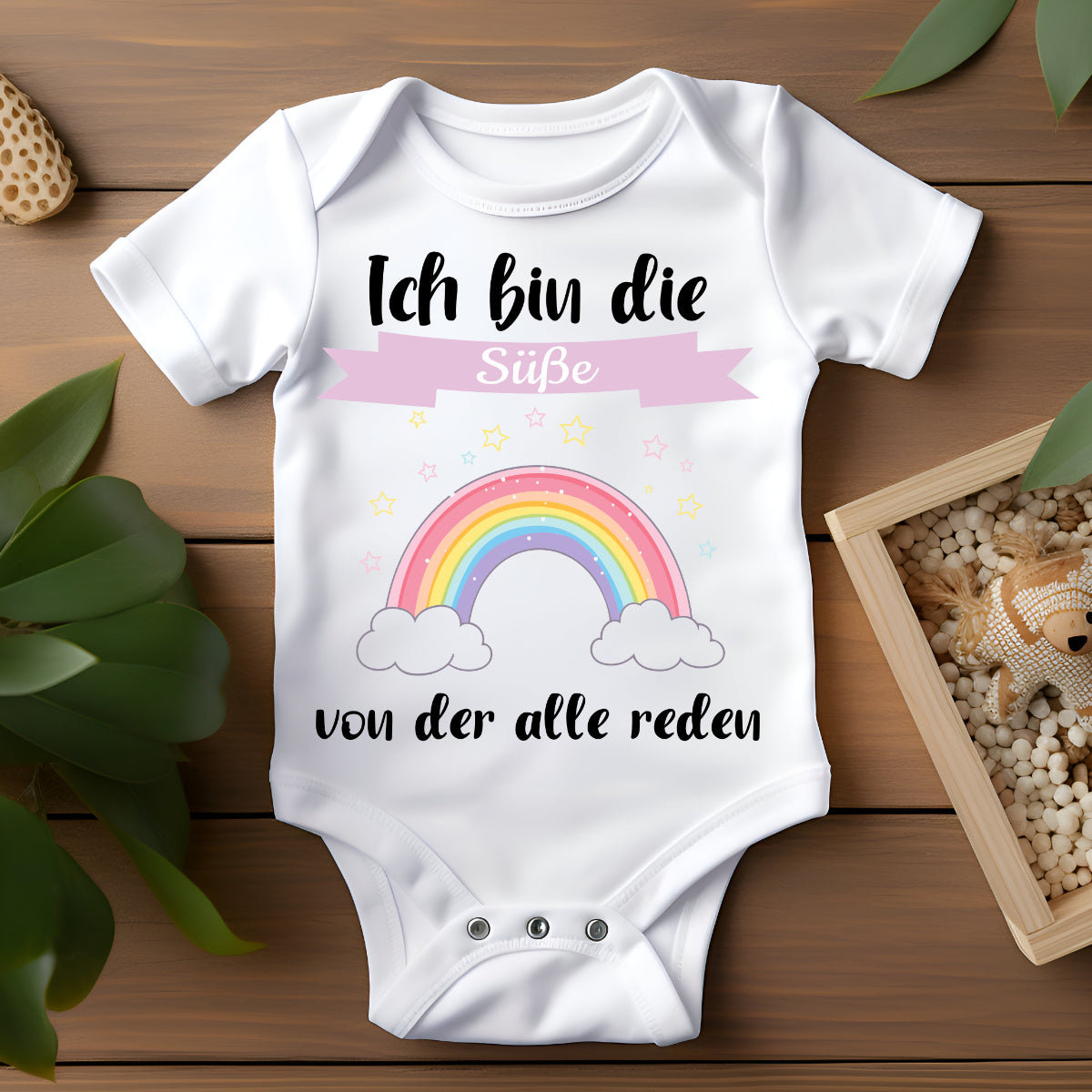 Baby Body mit Spruch lustig