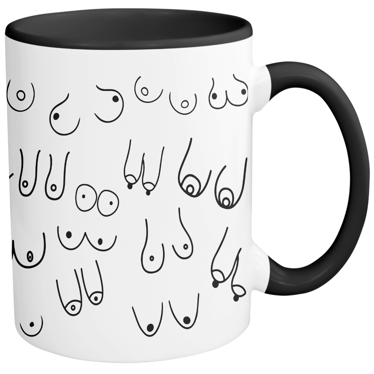 Tasse mit Busen