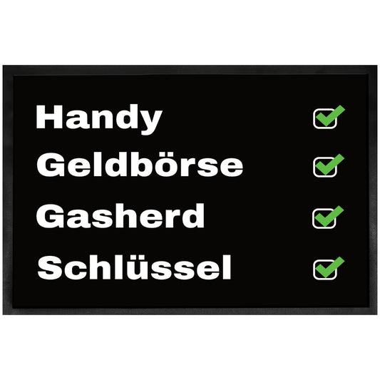 Fußmatte - Nicht Vergessen Lustiges Geschenk für Vergessliche
