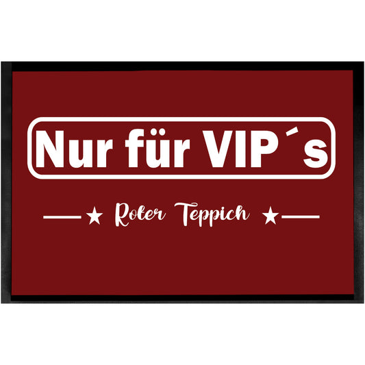 Fußmatte roter Teppich VIP