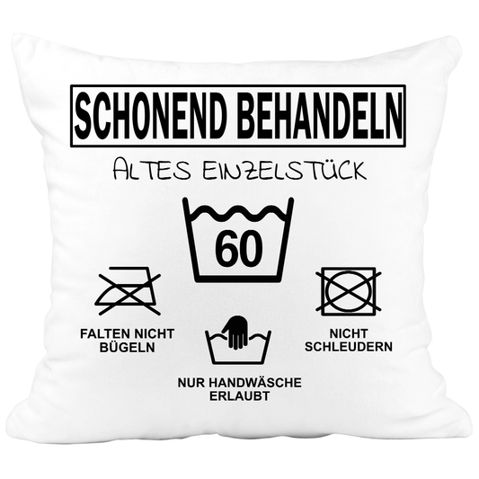 Kissen mit Wunsch Jahreszahl - Altes Einzelstück