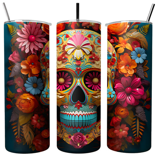 Thermobecher Totenkopf Skull Tumbler Kaffeebecher