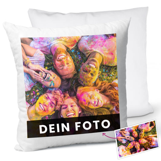 Kissen mit deinem gestaltenFoto und Text selbst