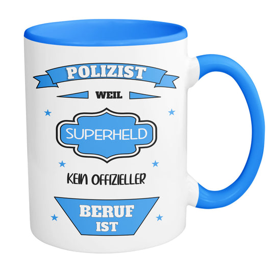 Lustige Polizei Tasse